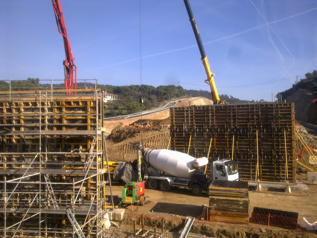 Section de l'autoroute méditerranéenne (A7) Grupo Copuno Construcción