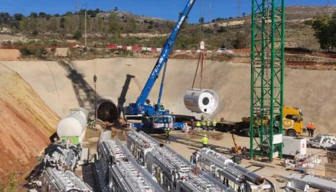 Soria WWTP outfall tunnel