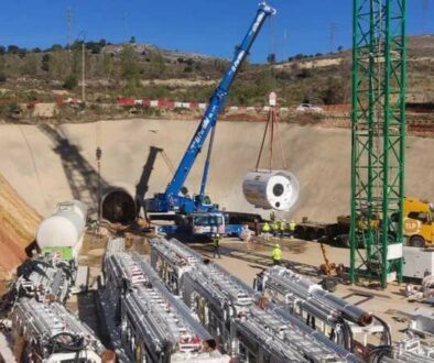 Soria WWTP outfall tunnel