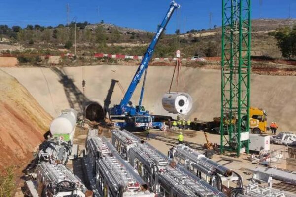 Soria WWTP outfall tunnel