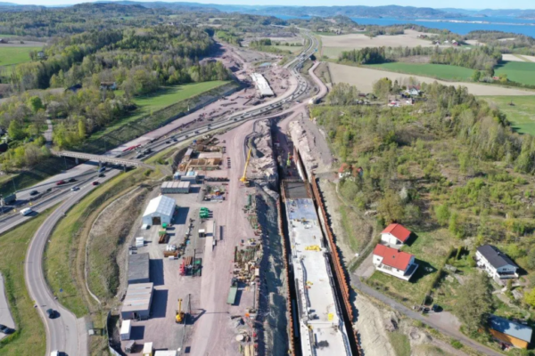 Nytt dobbeltspor fra Nykirke til Barkåker