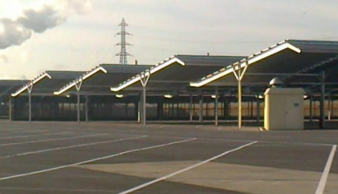 Photovoltaic Park of Renault Factory in Sandouville, France